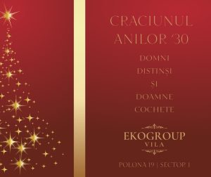 Eko Group Vila: O Experiență de Crăciun în Eleganța Anilor ’30